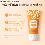 tẩy da chết mặt cam gmeelan 50g dịu nhẹ sạch sâu hỗ trợ sáng da miễn phí vận chuyển hàng mới khuyến 