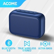 Acome Speaker Bluetooth 5.0 Portable Ultra Bass TWS Garansi Resmi 1 Tahun A1 SENSE