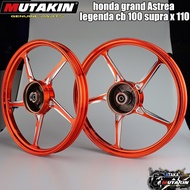 MUTAKIN ล้อแม็ก 511 CNC RIM Honda WAVE100 DREAM125 DREAM110 SUPERCUB LEAD100 1.40/1.60x17 ล้อแม็กขอบ