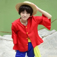One Piece Luffy's Second Generation Clothes Comic Exhibition Festival Annual Meeting Halloween Party Shows Cosplay Costumes