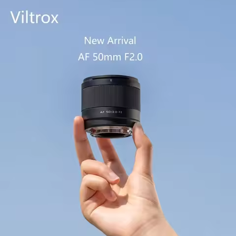 Viltrox 2025 New Arrival AF 50mm F2.0Air Autofocus Portrait Lens for Sony A7R II RX10III RX100V A630