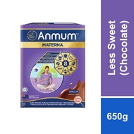 Anmum Materna Formulated Powder for Pregnant Mothers Chocolate Flavoured 650g
