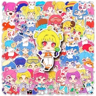 50 Piece Funny Cartoon Blind Box Doll DIY Creative Motor Stickers Car Stickers Helmater Stickers Home Decal Waterproof Stickers