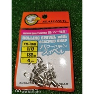 seahawk rollingswivel with screwed snap
