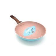 CYPRUZ MINI FRY PAN FP0692 16CM BLUE MARBLE COATING Induction Frying PAN ORIGINAL