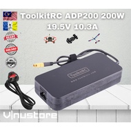 ToolkitRC ADP200 200W 19.5V 10.3A Power Adapter for RC Balance Charger FPV Drone DIY RC Plane Car