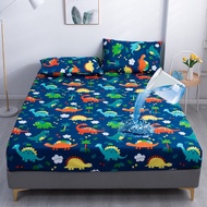 100% Waterproof Fitted BedSheet Premium Quality Soft Breathable Anti-Dustmite Anti-Bacterial Mattres
