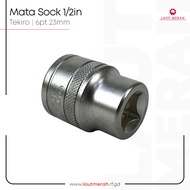 MATA TEKIRO 1-INCH SOCKET WRENCH 6 PT 23 MM SOCKET WRENCH/ CHILDREN'S SOCKET/