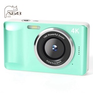4K Digital Camera Digital Camera 64MP Compact 4K Digital Camera for Photography and 18X Digital Zoom