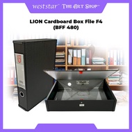 [WESTSTAR] LION Cardboard Box File F4 (BFF 480) Fail Kotak