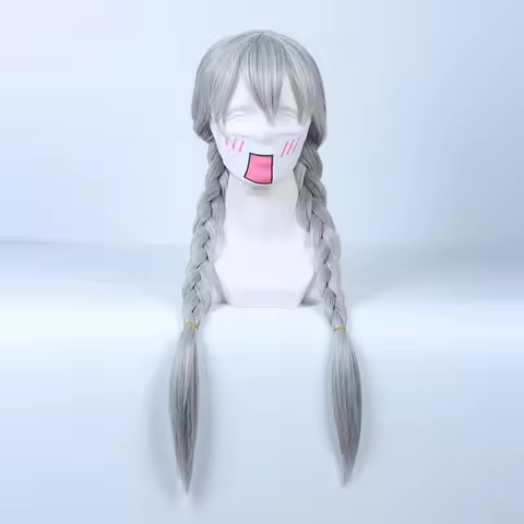 Zootopia Rabbit Bunny Officer Judy Hopps Cosplay Wig Long Mixed colour Heat Resistant Synthetic Hair