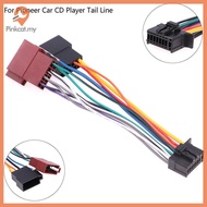 Pinkcat Car CD Tail Line Stereo Radio Player ISO Wiring Harness Connector Audio Cable For Pioneer Ca