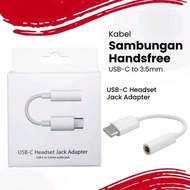 HP Audio Type C Jack Connection Headset Converter Cable Jack To Type C