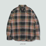 KEMEJA LTR711 Men's Long Sleeve Flannel Shirt George Flannel Shirt