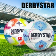 DERBYSTAR 2025 Bundesliga Football, Waterproof PU Leather, Size 5 Football, Match Training Ball