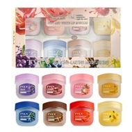TV Fruit Flavor 8 Lip Mask Set Moisturizing Lip Ba TV水果味8个唇膜套盒滋润保湿润唇膏淡化唇纹唇膜套装CG107