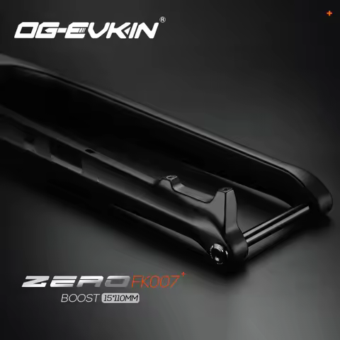 OG-EVKIN FK-007 29er 15x110mm Thru Axle Black Carbon Mountain Bicycle Fork 1-1/8-1-1/2' MTB Forks Bi