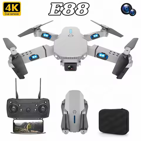 2024 New E88 Pro WIFI FPV Drone Wide Angle HD 4K 1080P Camera Height Hold RC Foldable Quadcopter Dro