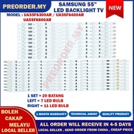 UA55F6400AR / UA55F6300AR / UA55F6800AR SAMSUNG 55" LED TV BACKLIGHT (LAMPU TV) SAMSUNG 55 INCH LED 
