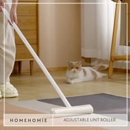 Homehomie  Adjustable Lint Roller Dust Hair Pet Fur Remover Floor Dust Vacuum Clothes Roller Curtain