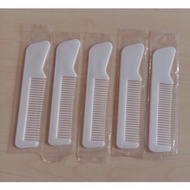 White mini pocket comb Comb Hair Comb Pocket Mini Comb (5 pieces)