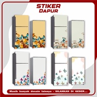 1 And 2-door Refrigerator Stickers With Beautiful Butterfly Motifs, Luxurious, Many Motifs And Colors
