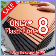 【On Hand】 1PC A5/B5/A4 Craft Notebooks Lined Grid Blank 36 Sheets Notebook Office School Stationery