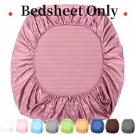 Bedsheet Only Fully Garterized Bedsheet European-style Bedsheet Single/Double/Queen/King Size