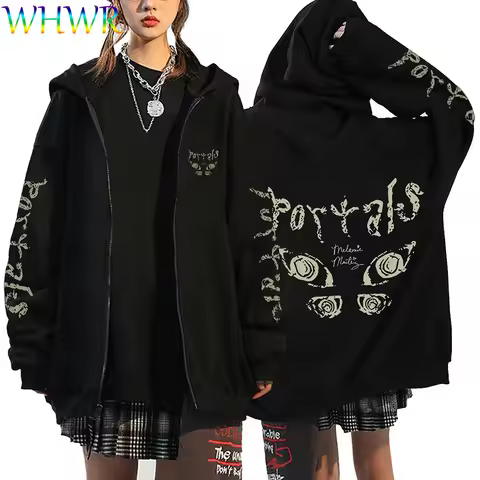 Melanie Martinez Hood Sweatshirts Portals Hoodie Spring and Sutumn Hoodie Thin Fleece Long Sleeve Ja