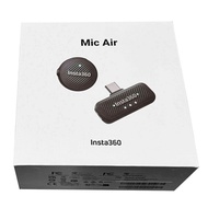 Insta360 Mic Air (1 TX + 1 RX) Ultralight Wireless Microphone System (Black)
