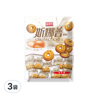 盛香珍 斯娜普奶酥  165g  3袋