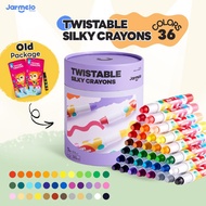 Joan Miro สีเทียนเด็กปลอดสารพิษ Twistable Silky Crayons ของเล่นระบายสีเด็กเสริมพัฒนาการ