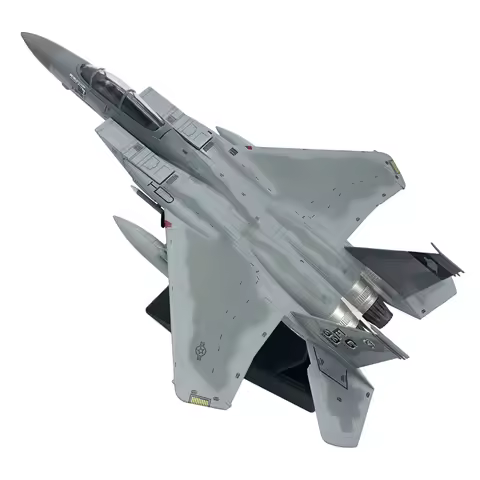 1/100 Scale Diecast Airplanes F15 Eagle American Navy Airplanes Model for Collection Gift Home Livin