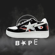 A Bathing Ape (BAPE) BAPE STA Lightning star Low cut casual sports shoes skateboard shoes unisex VCX