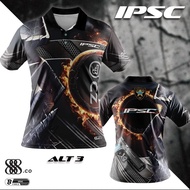 TACTICAL T SHIRT POLO FULL SUBLIMATION  IPSC NEW DESIGIN BAJU IPSC