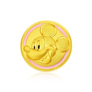 CHOW TAI FOOK Disney Classics Collection 999 Pure Gold Charm - Cherry Blossom Mickey R29017