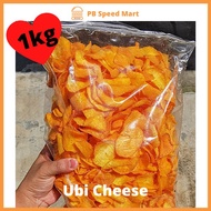 [Kerepek] 1kg Kerepek A Cheese / Cheese Tapioca Chips Hot Sales Snack Food
