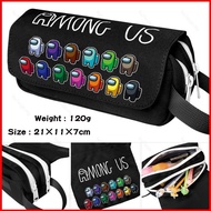 AMONG US Portable pencil case stationery case waterproof gift for student