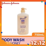 Johnson's Body Wash PH5.5 Honey 750ml