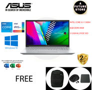 Asus Vivobook Pro 15 K3500P-AL1107TS 15.6'' FHD OLED Laptop Silver ( I5-11300H, 8GB, 512GB SSD, Intel, W10, HS )