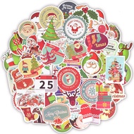 100 PCS Christmas Stickers Gift Matte Sticker Decoration to DIY Laptop Snowboard