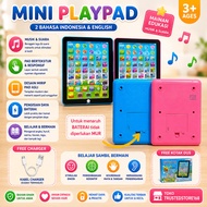 MajuSuksess168 Mainan Edukasi Anak PLAYPAD MINI 2 BAHASA Mainan Anak Edukasi Mini Playpad Anak Musli