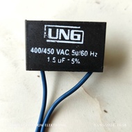 Fan capacitor 1.5 uf 400/450v