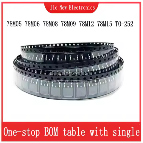 10PCS/50PCS SMD 78M05 TO-252 7805 Current 1A 5V NEW Three-terminal Voltage Regulator