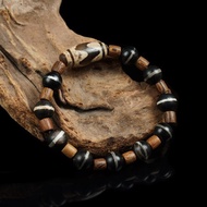 西亞虎牙.一線藥師珠手串(手圍16公分)