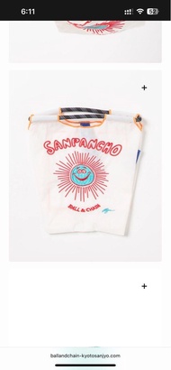 Ball & Chain Sanpancho Tote Bag 日本 斜孭袋
