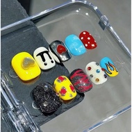 Handmade Nailbox design Gdragon concert