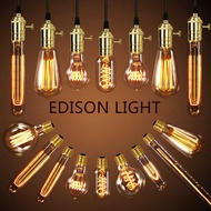 Edison Bulb Retro Decorative Tungsten Bulb Beautiful E26 Screw 110V Dimmable Bulb