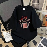 Eight Abs Villain T-Shirt Creative Sausage Villain Short-Sleeved Funny T-Shirt Gift