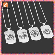 Escape From Tarkov Fan Made Metal Dog Tag Necklace Decoration Cosplay Props Birthday Gift Small Chai